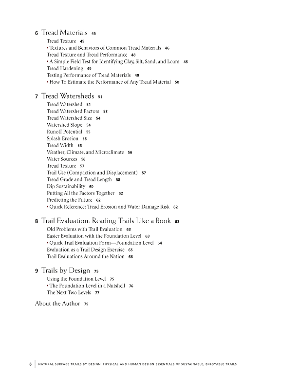 page section