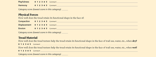 page section
